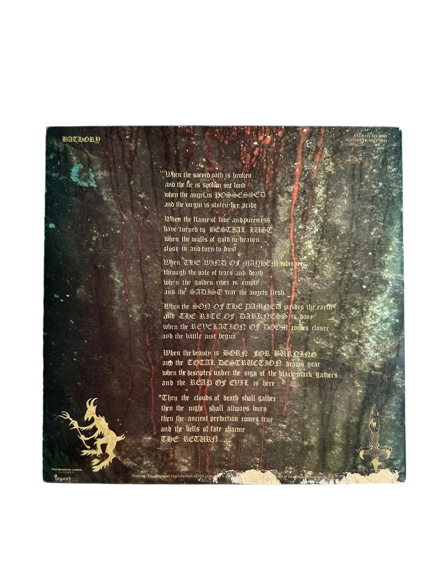 Bathory— The Return…….