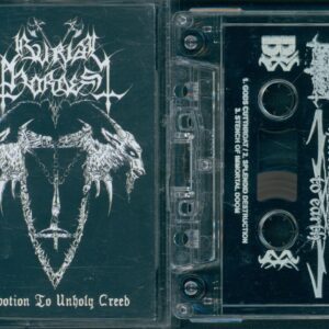 Burial Hordes— Devotion To Unholy Creed Music Cassette Tape 2008 Antolinga Records None