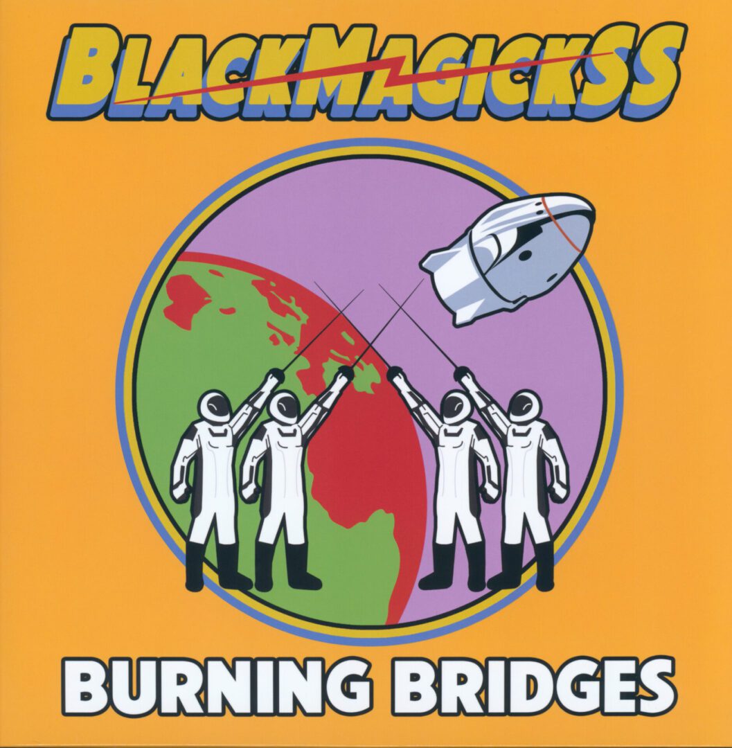 Black Magick SS— Burning Bridges Vinyl LP 2025 Creep Purple CPR030