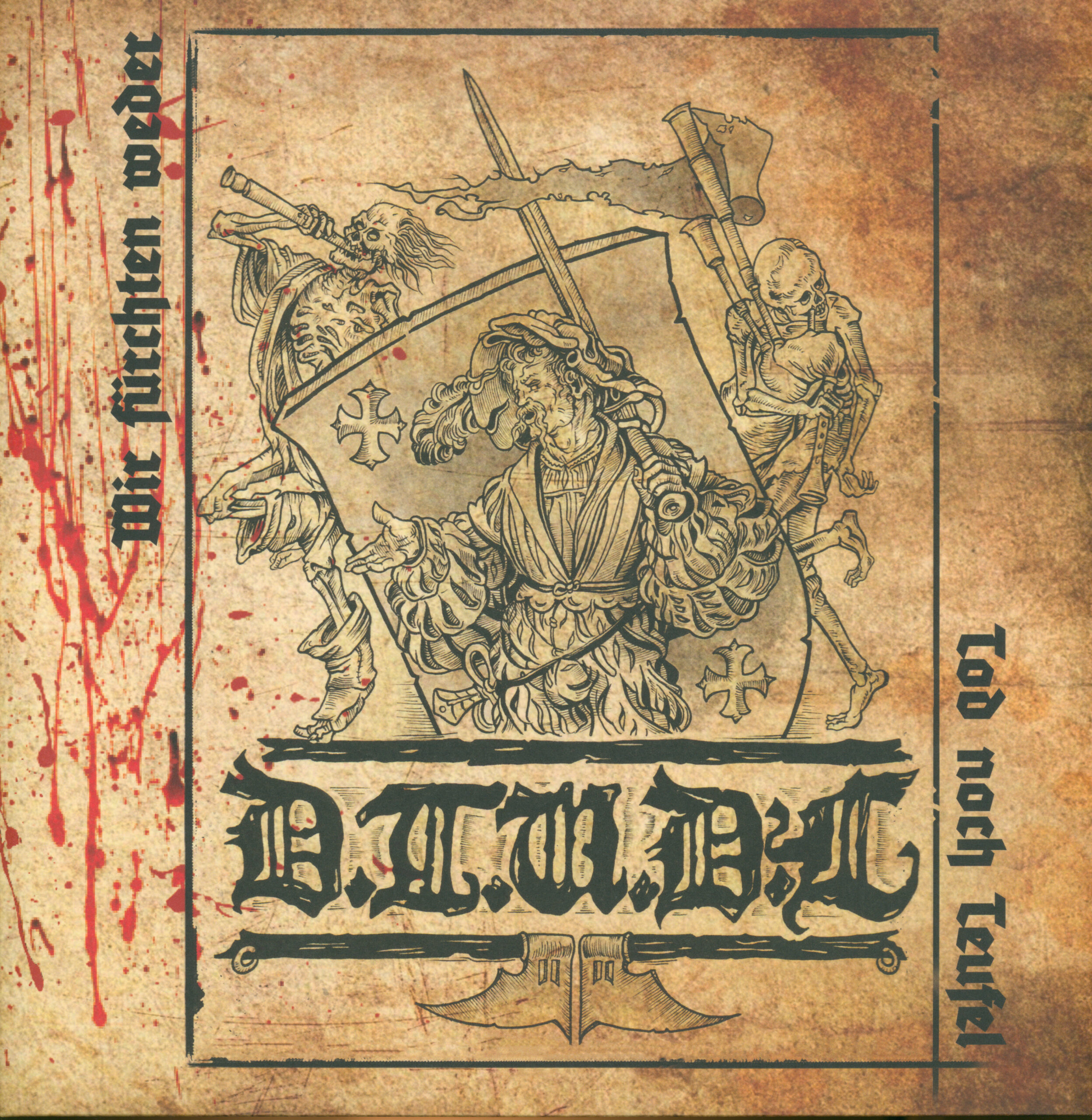 DER TOD UND DIE LANDSKNECHTE_Wir Furchten Weder Tod Noch Teufel_LP_Cover